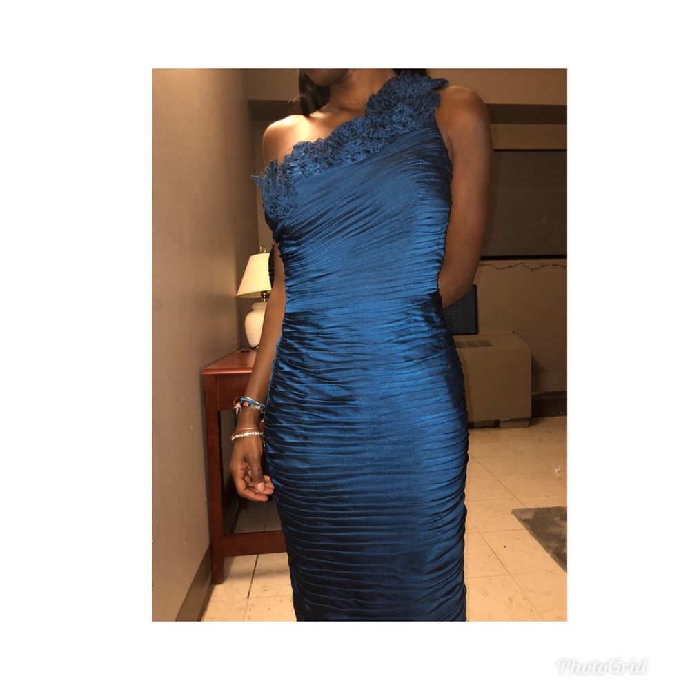 Blue dress